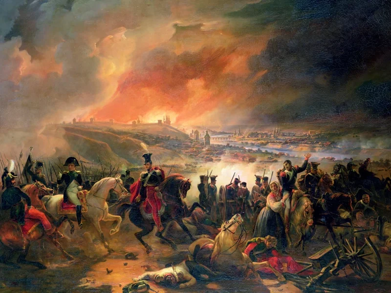 1789-Jean-Charles Langlois - La battaglia di Smolensk